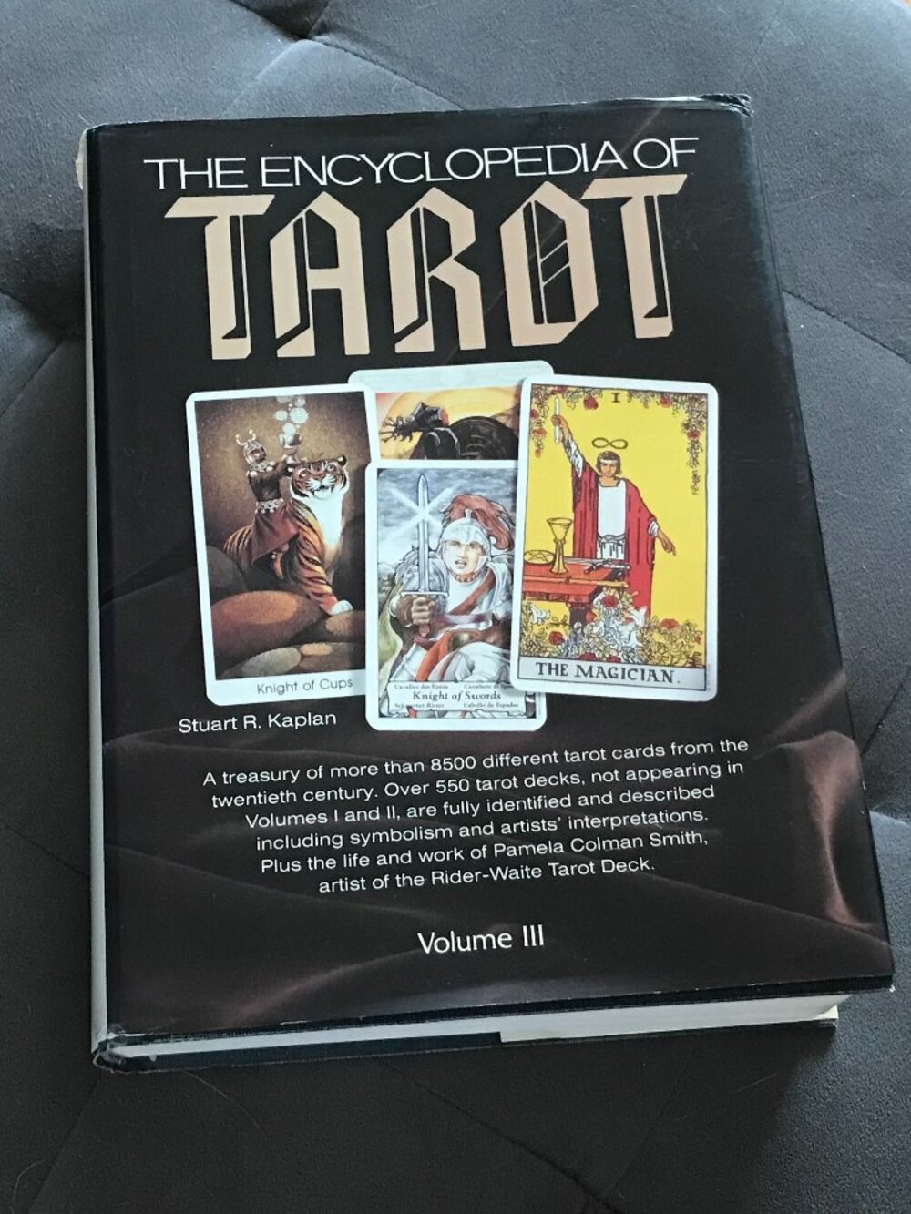 The Encyclopedia of Tarot Volume III Stuart Kaplan US Games Hardcover
